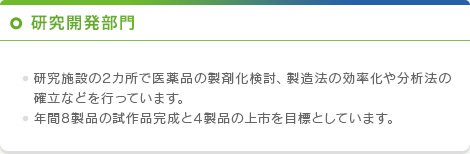 研究開発部門